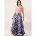 Picture of Satin & Silk Light Steel Blue Lehenga Choli