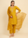 Picture of Marvelous Silk Golden Rod Readymade Salwar Kameez