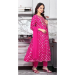 Picture of Marvelous Rayon Deep Pink Readymade Salwar Kameez