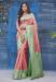 Picture of Bewitching Linen & Silk Pale Violet Red Saree