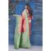 Picture of Bewitching Linen & Silk Pale Violet Red Saree