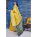 Picture of Ideal Linen & Silk Yellow Saree