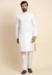 Picture of Grand Chiffon & Silk White Kurtas