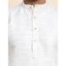 Picture of Grand Chiffon & Silk White Kurtas