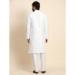 Picture of Grand Chiffon & Silk White Kurtas