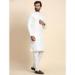 Picture of Grand Chiffon & Silk White Kurtas