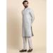 Picture of Chiffon & Silk Light Steel Blue Kurtas