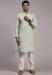 Picture of Chiffon & Silk Dark Sea Green Kurtas