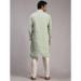 Picture of Chiffon & Silk Dark Sea Green Kurtas