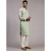 Picture of Chiffon & Silk Dark Sea Green Kurtas