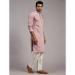 Picture of Good Looking Chiffon & Silk Rosy Brown Kurtas