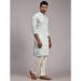 Picture of Beauteous Chiffon & Silk Light Blue Kurtas