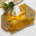 Picture of Grand Silk Dark Golden Rod Designer Blouse