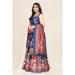 Picture of Good Looking Satin & Silk Dark Khaki Lehenga Choli