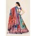 Picture of Good Looking Satin & Silk Dark Khaki Lehenga Choli