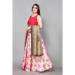 Picture of Exquisite Satin & Silk Light Pink Lehenga Choli