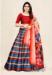 Picture of Classy Satin & Silk Light Salmon Lehenga Choli