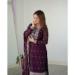 Picture of Bewitching Silk Brown Readymade Salwar Kameez