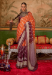 Picture of Graceful Silk Chocolate Saree