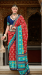 Picture of Sightly Silk Fire Brick Saree