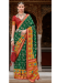 Picture of Admirable Silk Dark Green Saree