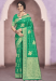 Picture of Nice Cotton & Silk Light Sea Green Saree