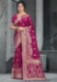 Picture of Ravishing Cotton & Silk Brown Saree