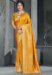 Picture of Comely Cotton & Silk Golden Rod Saree