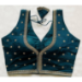 Picture of Good Looking Silk Navy Blue Designer Blouse