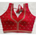 Picture of Stunning Silk Crimson Designer Blouse