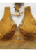 Picture of Pleasing Silk Golden Rod Designer Blouse