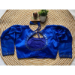 Picture of Ideal Silk Medium Blue Designer Blouse