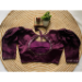 Picture of Charming Silk Brown Designer Blouse