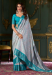 Picture of Beauteous Silk Light Slate Grey Saree