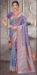 Picture of Beautiful Silk Dark Slate Blue Saree