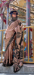 Picture of Lovely Crepe & Satin Rosy Brown Saree