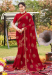 Picture of Graceful Georgette & Silk Maroon Saree