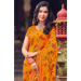 Picture of Appealing Georgette Dark Orange Saree