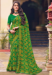 Picture of Beautiful Georgette Olive Drab Saree