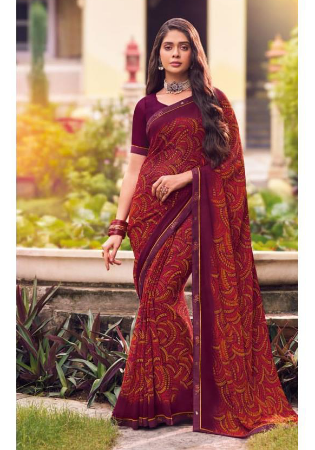 Picture of Beauteous Georgette Sienna Saree