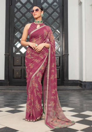 Picture of Amazing Georgette Sienna Saree