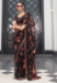 Picture of Graceful Georgette Black Saree