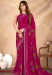 Picture of Sublime Georgette Purple Saree