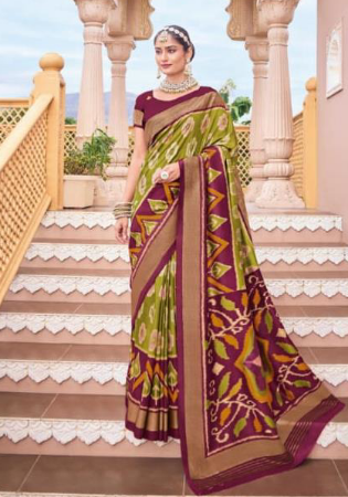 Picture of Taking Silk Peru Saree