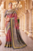 Picture of Grand Silk Indian Red Saree