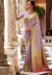 Picture of Lovely Silk Rosy Brown Saree