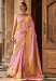 Picture of Excellent Silk Pale Violet Red Saree