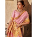 Picture of Excellent Silk Pale Violet Red Saree