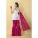 Picture of Ideal Georgette Off White Readymade Salwar Kameez