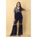 Picture of Georgette Dark Slate Grey Readymade Salwar Kameez